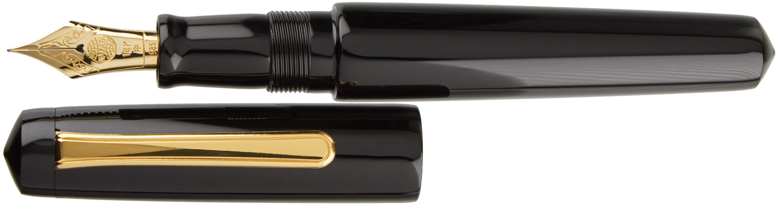 Nakaya Piccolo Writer Kuro-roiro - nibs.com