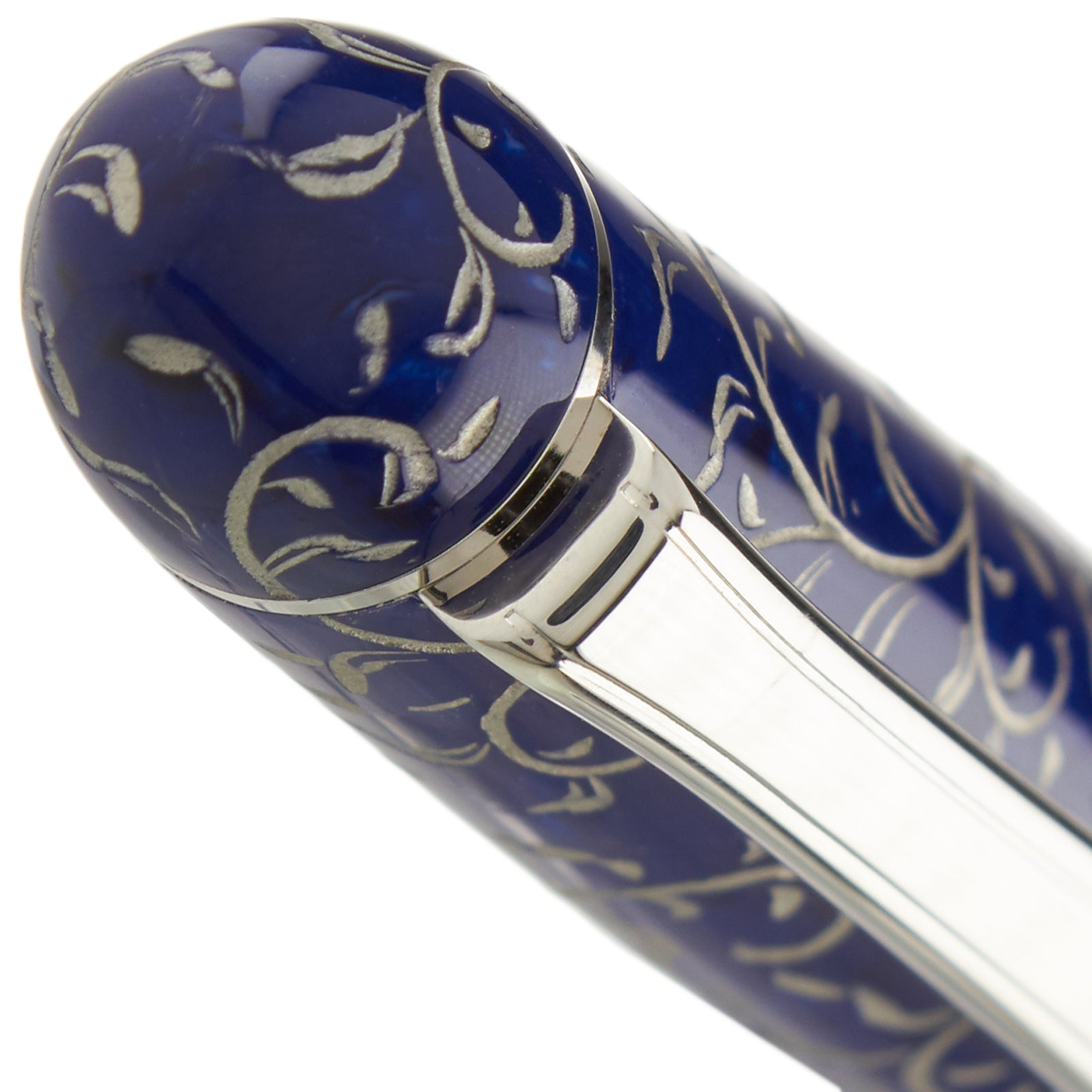 Platinum Celluloid #55 Karakusa Blue - nibs.com