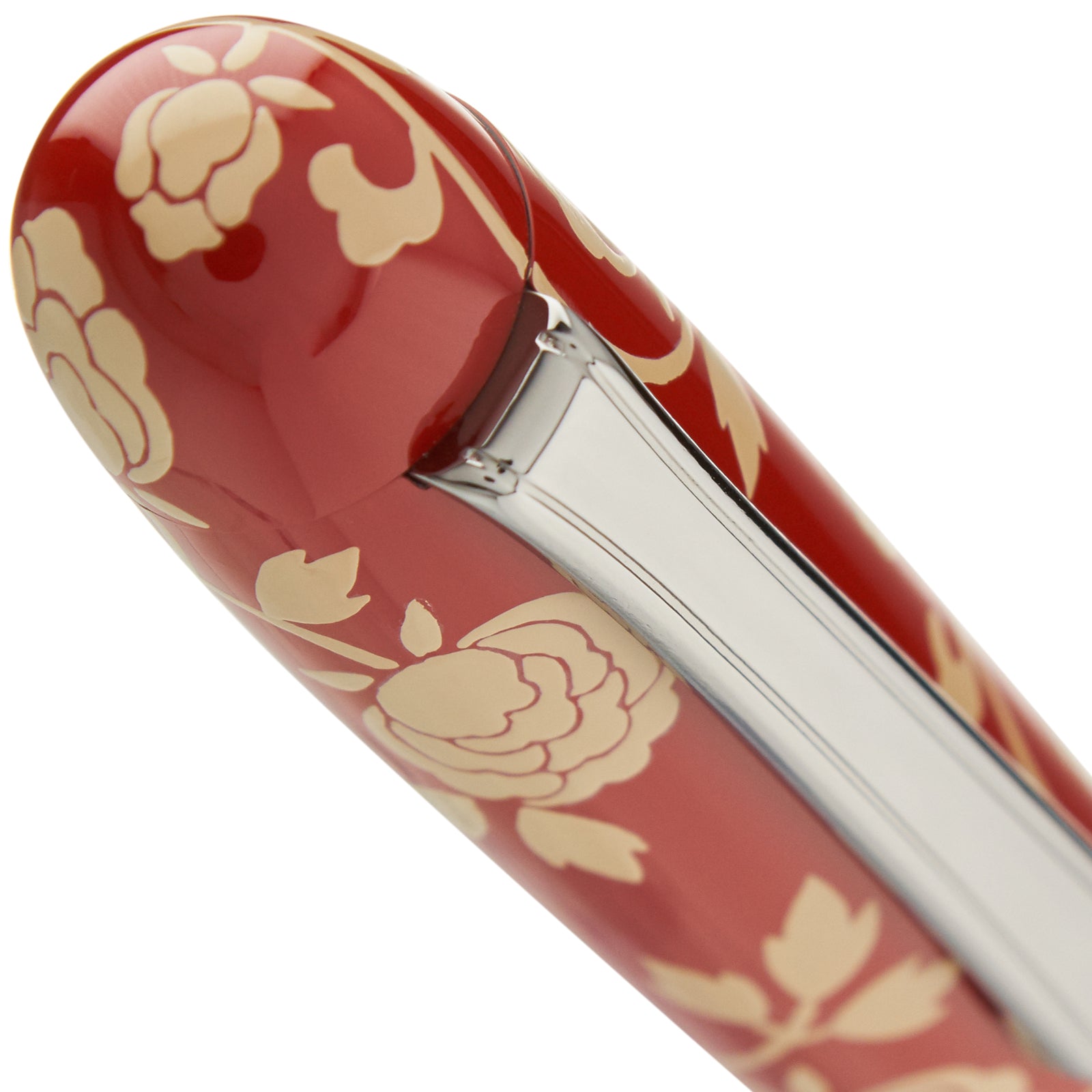 Nakaya Portable Writer White Roses - nibs.com