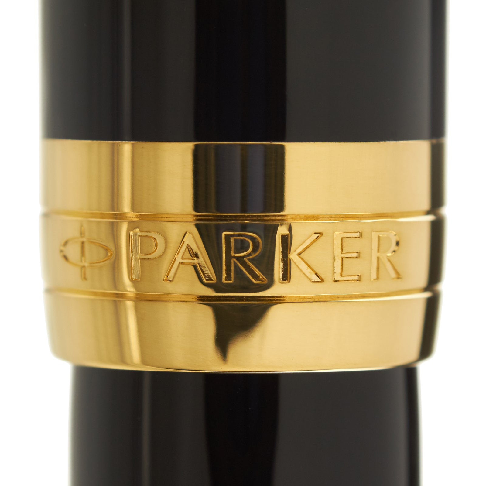 Parker Duofold Centennial Classic Black Gold Trim - nibs.com