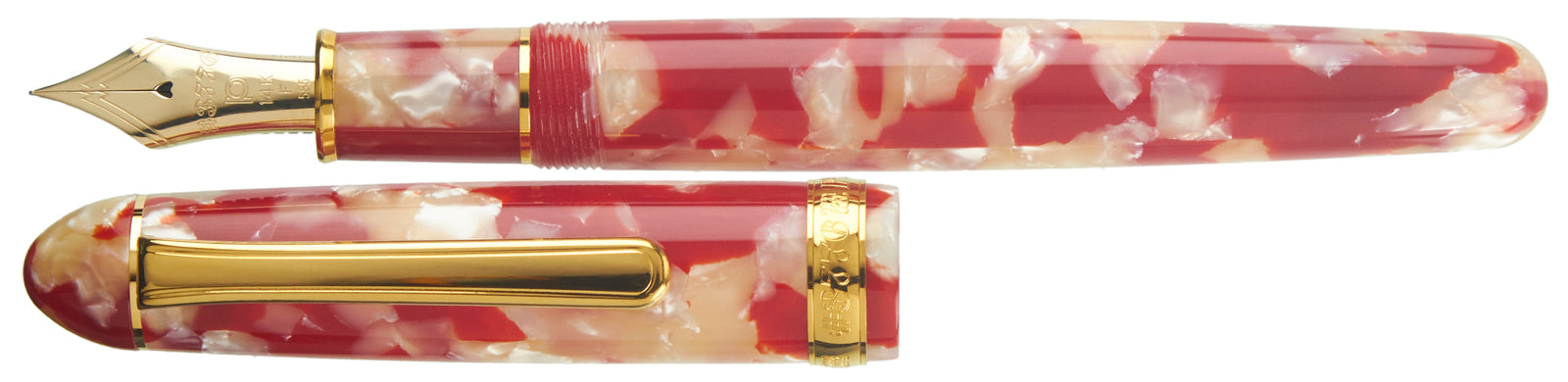 Platinum Celluloid Koi - nibs.com