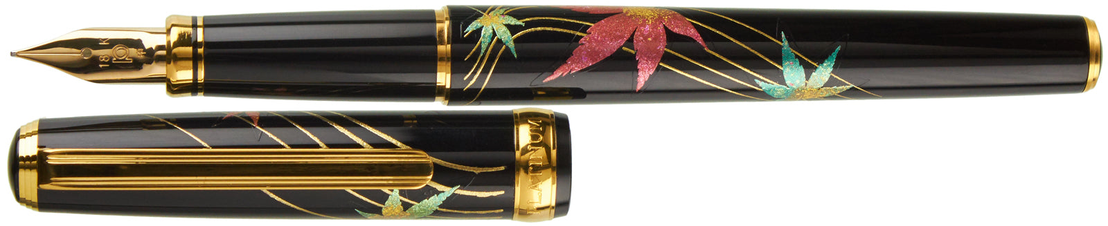 Platinum Maki-e #46 Autumn Leaves - nibs.com