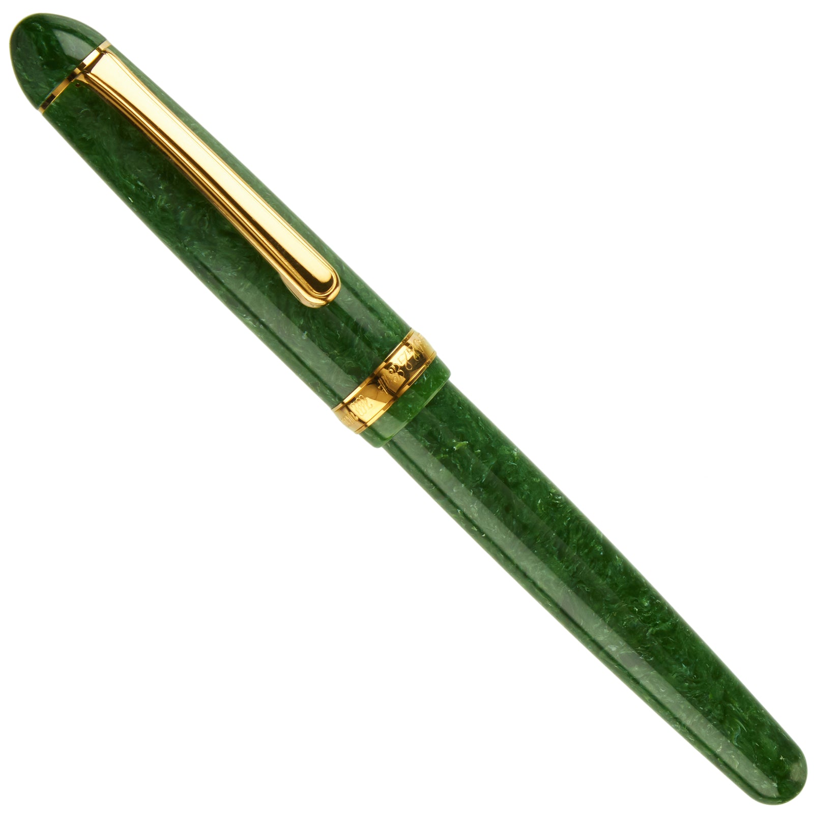 Platinum Celluloid Jade - nibs.com