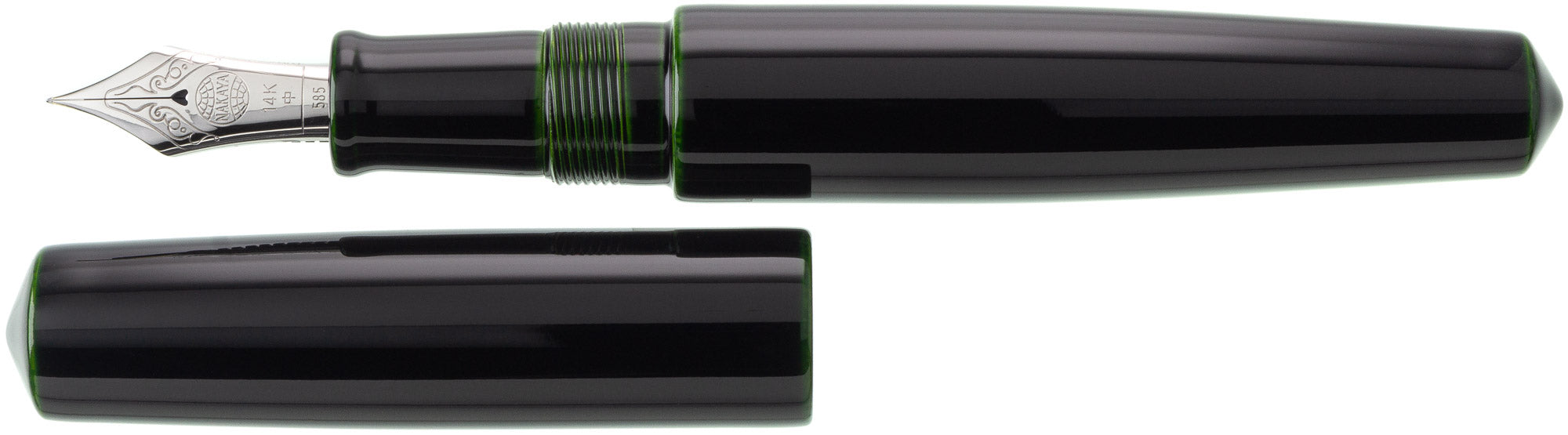 Nakaya Piccolo Cigar Midori-tamenuri – Nibs-USA.com