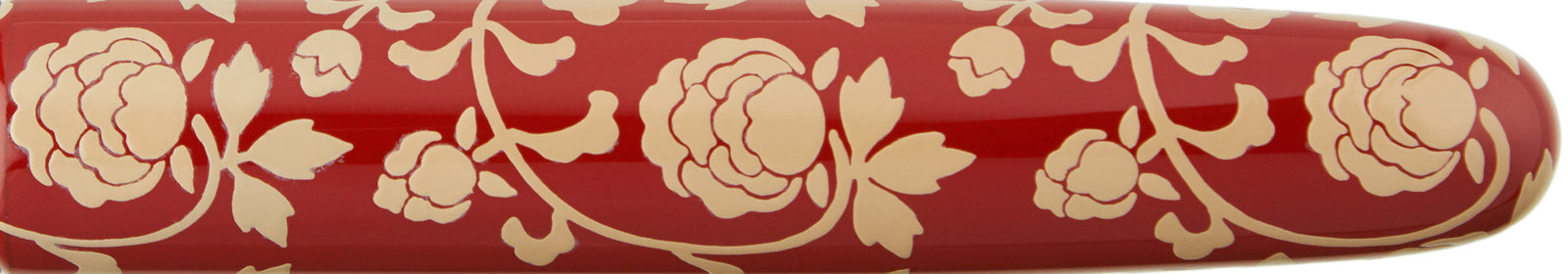 Nakaya Portable Writer White Roses - nibs.com
