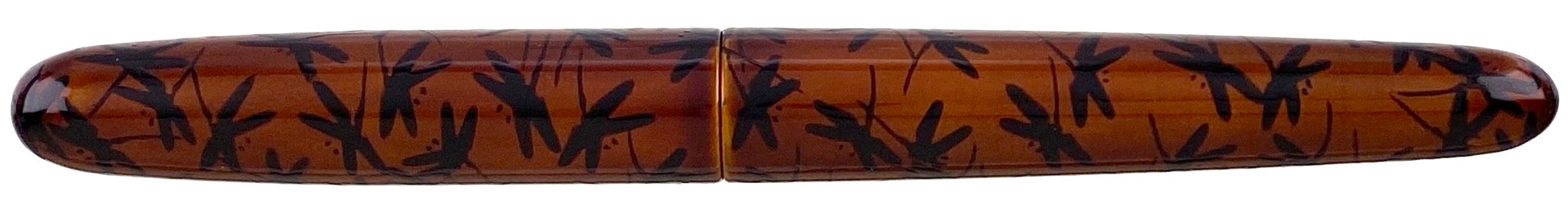 Nakaya Portable Cigar Byakudan-Nuri with Yakou Maki-e Akitsu-shima - nibs.com