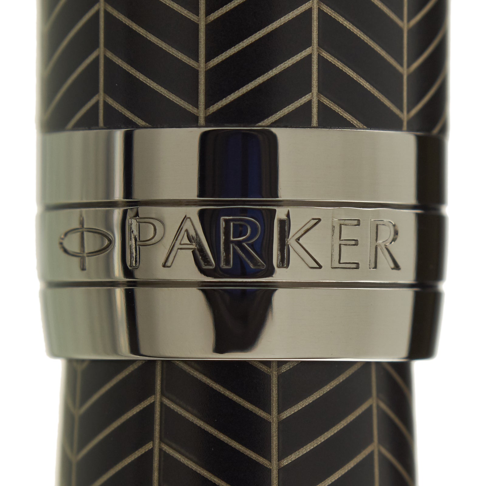 Parker Duofold Centennial Prestige Black Chevron RT - nibs.com