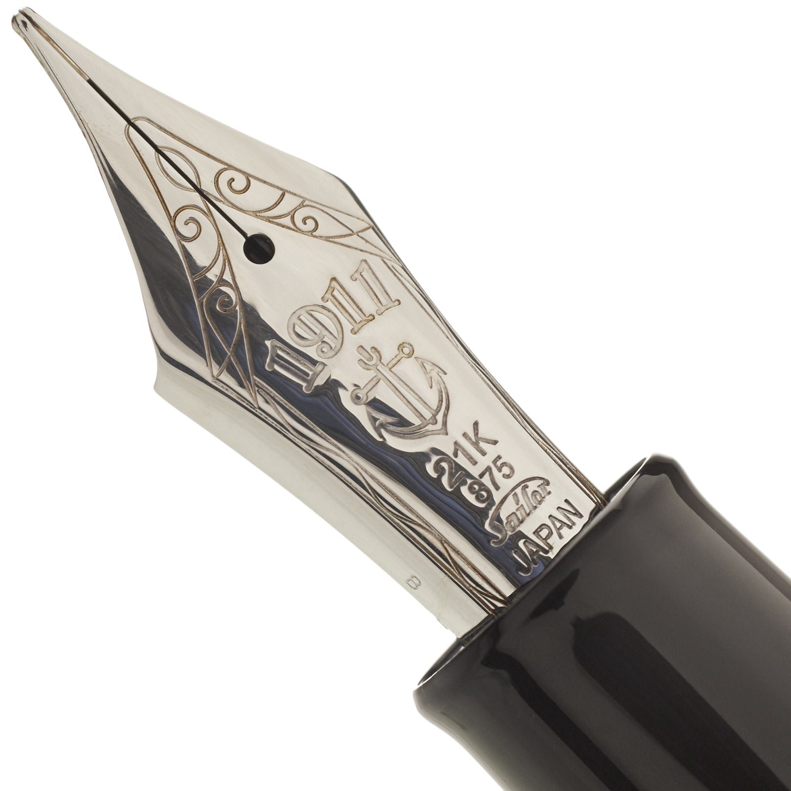 Sailor King of Pen Pro Gear Black Silver - nibs.com