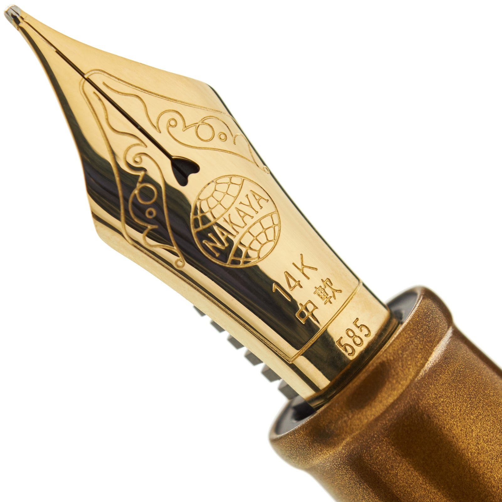 Nakaya Decapod Writer Sumiko Gold ST - nibs.com
