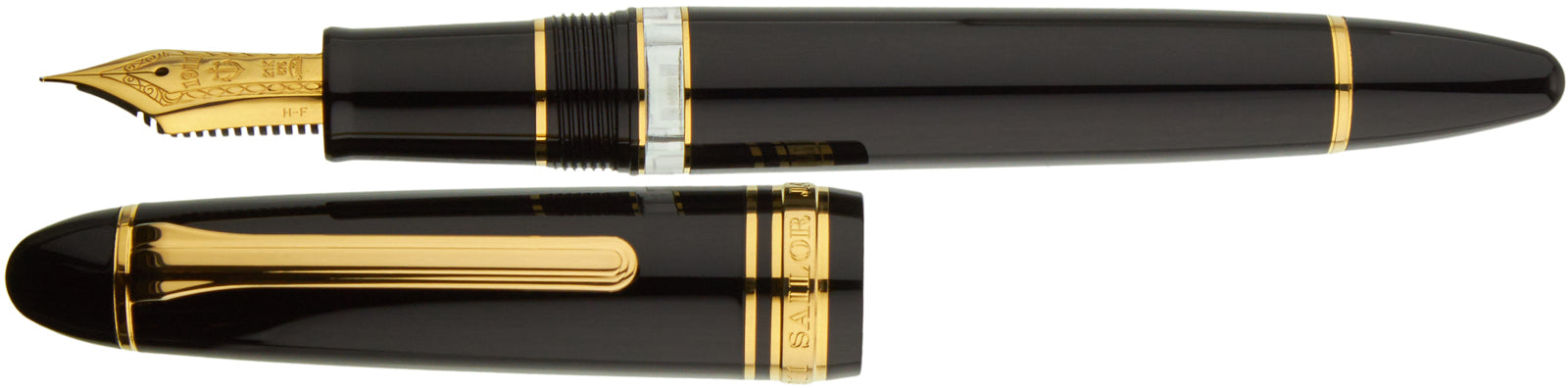 Sailor 1911 Full-Size Realo Black Gold - nibs.com