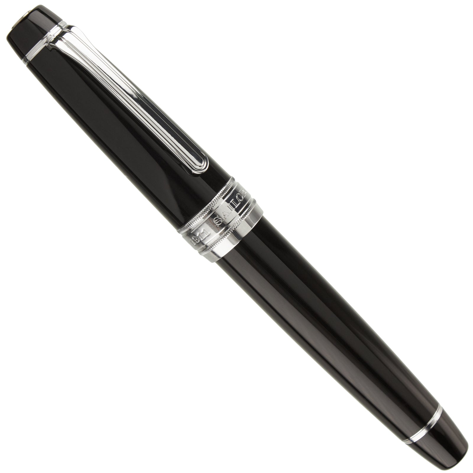 Sailor King of Pen Pro Gear Black Silver - nibs.com