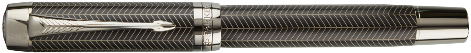 Parker Duofold Centennial Prestige Black Chevron RT - nibs.com
