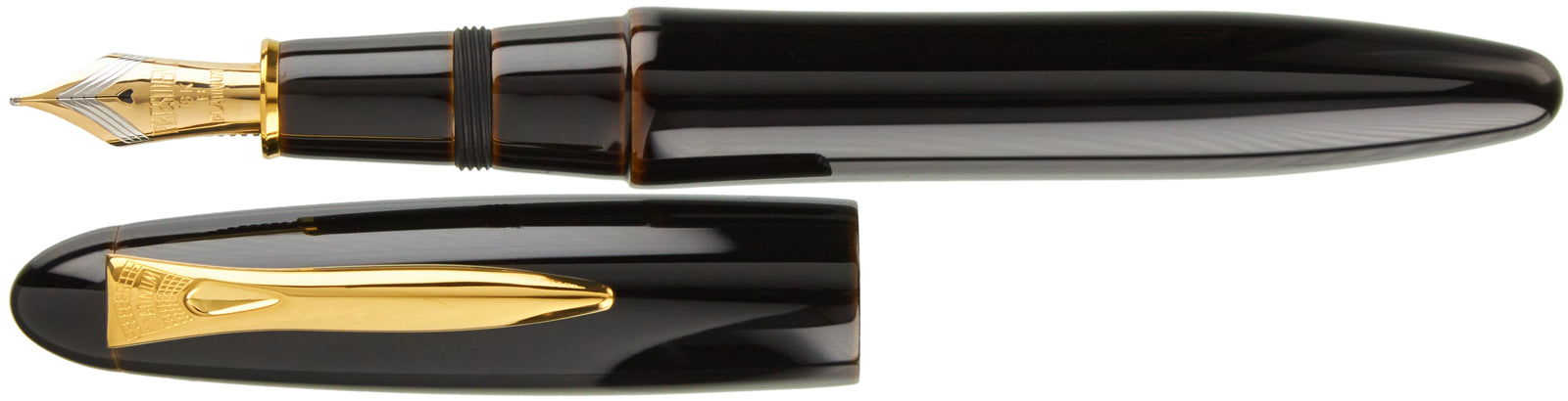 Platinum Izumo Urushi Biwatame - nibs.com