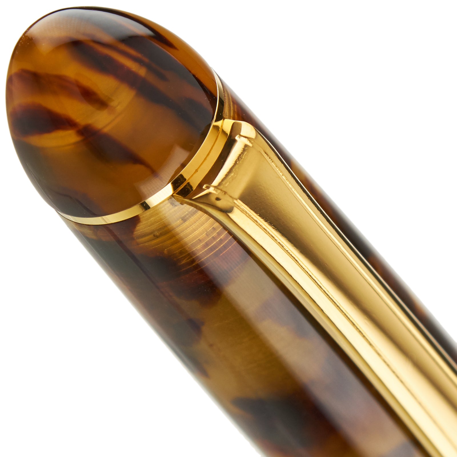 Platinum Celluloid Tortoise - nibs.com