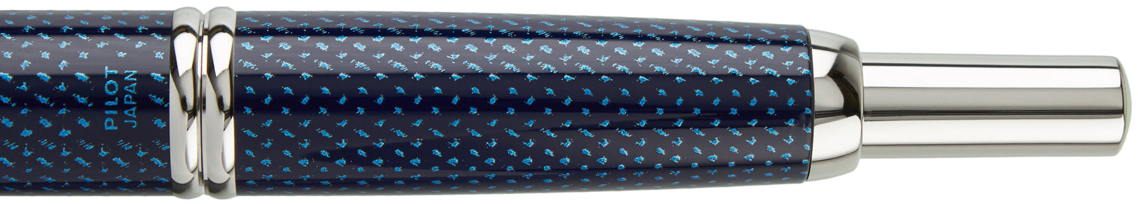 Pilot Vanishing Point Blue Carbonesque - nibs.com