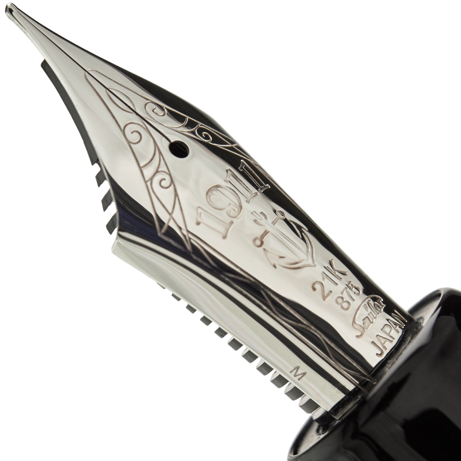 Sailor King of Pen Black ST Silver - nibs.com