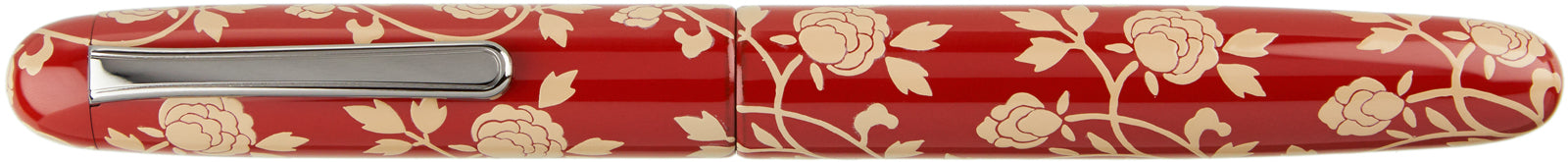 Nakaya Portable Writer White Roses - nibs.com