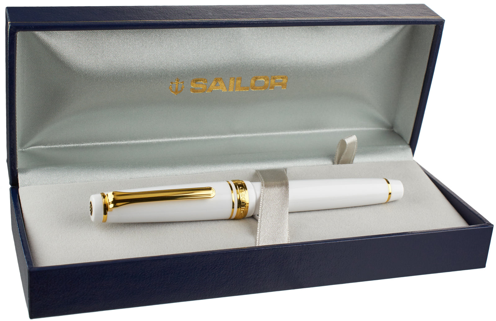 Sailor Pro Gear Slim White Gold - nibs.com