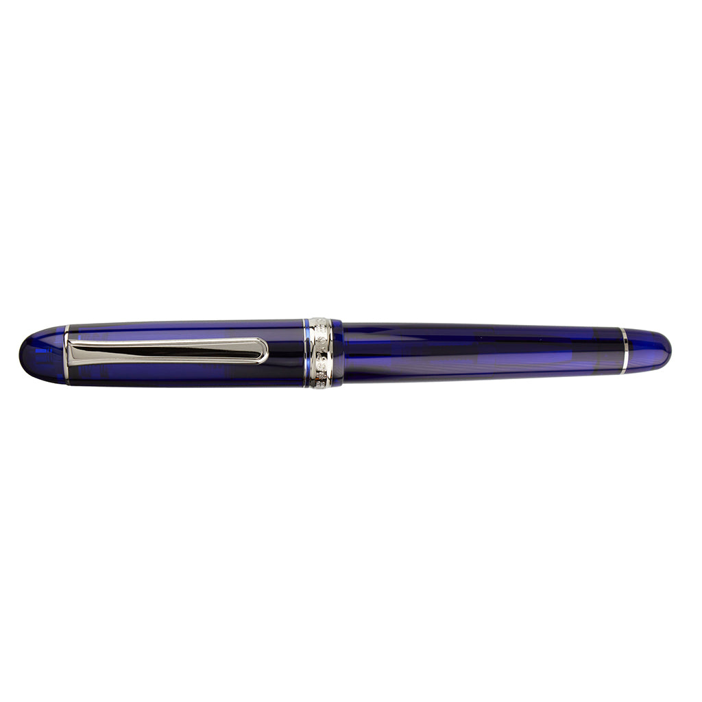 Platinum Century Chartres Blue Rhodium - nibs.com