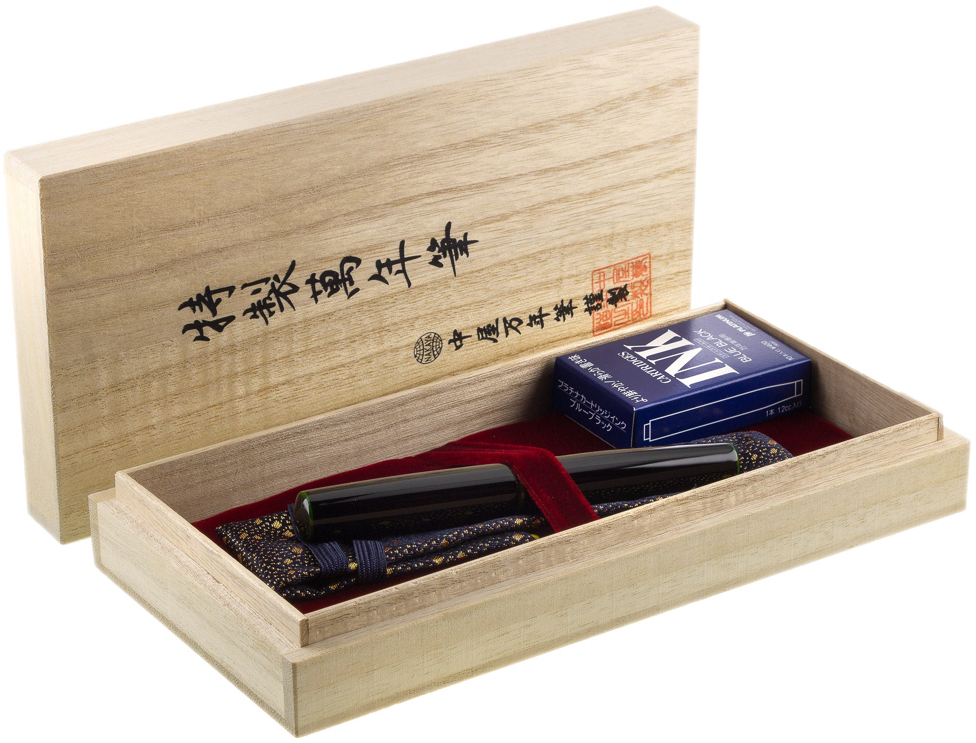 Nakaya Piccolo Cigar Midori-tamenuri – Nibs-USA.com