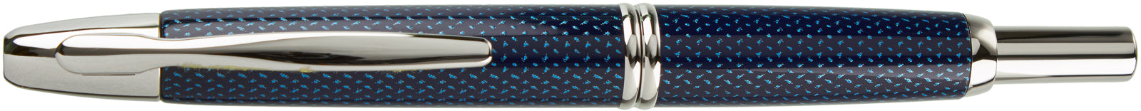 Pilot Vanishing Point Blue Carbonesque - nibs.com