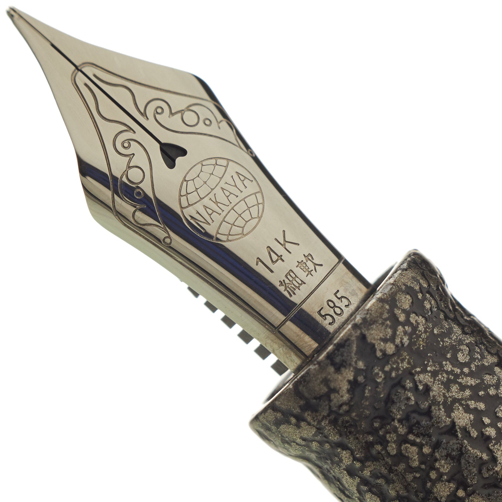 Nakaya Portable Cigar Ishime-Kanshitsu Silver - nibs.com