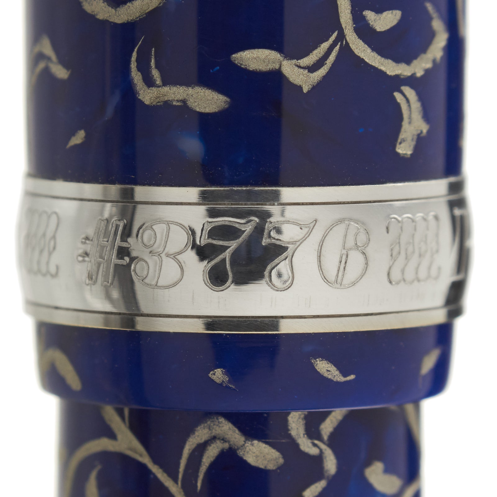 Platinum Celluloid #55 Karakusa Blue - nibs.com